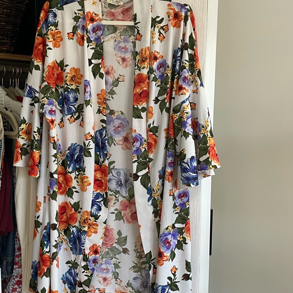 Floral Kimono Cardigan
